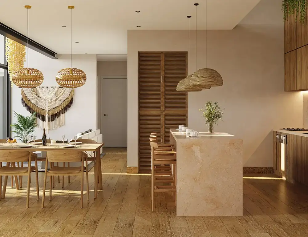 Cayena Residences Apartment townhouse kitchen